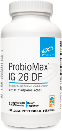 ProbioMax® IG 26 DF 120 Capsules Systemic Health Support via Gut Health*