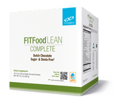 FIT Food® Lean Complete Dutch Chocolate - Vegan, Sugar & Stevia-Free Ten (10) Servings (Xymogen)