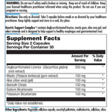 Gastric Support Complex 60 caps - Stomach Acid Relief (Nutra Biogenesis)