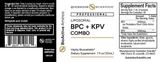 BPC + KPV Combo - 30 ml / 1 fl oz - Soft-tissue Repair & Anti-microbial (Quicksilver Scientific)