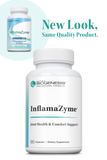 InflamaZyme-90 caps - Combination of Fibrinolytic & Digestive Enzymes (Nutra BioGenesis