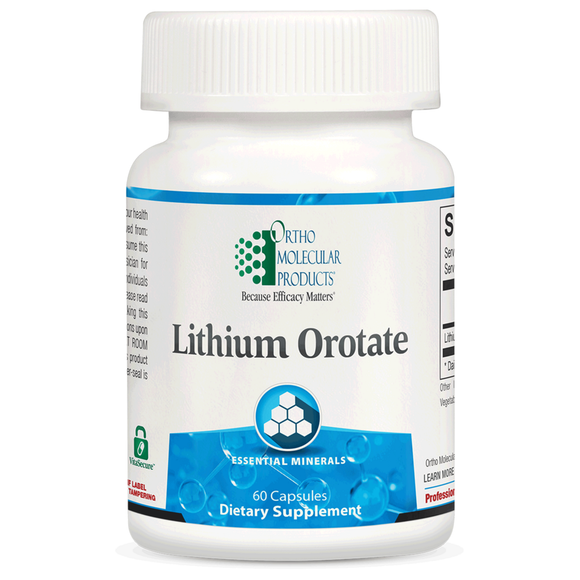 Lithium Orotate 10mg 60 Caps