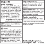 Amoeba-Chord 2 fl.oz.  -  Homeopathic Waterborne Parasite Concerns (Energetix)