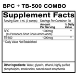 BPC + TB-500 Combo - 30 ml/1 fl oz - Soft-Tissue & Organ Repair (Quicksilver Scientific)