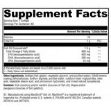 Omega MonoPure® 1300 EC 120 Softgels - High Dose EPA +DHA (Xymogen)