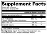 Liver Protect™ -120 Caps Liver Support With NAC/ALA/Milk Thistle (Xymogen)