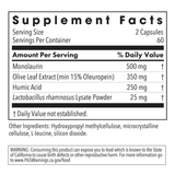 Humic-Monolaurin Complex- 120 Caps