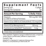 Vitamin D3 Complete 5000 - 60 Veggie Soft gels - Vitamins A.D.E.K (arg)