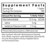 Iodorol 12.5 mg  - Iodine & Potassium Iodide - 180 Tabs