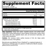 Omega MonoPure® 650 EC -60 Softgels - EPA/DHA Fish Oil (Xymogen)