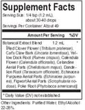 Core Red Clover Blend 2 fld Oz Fat Detoxification Tincture (Energetix)