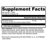 HistDAO  60 Tablets - Ingested Histamine Degradation with DAO (Xymogen)