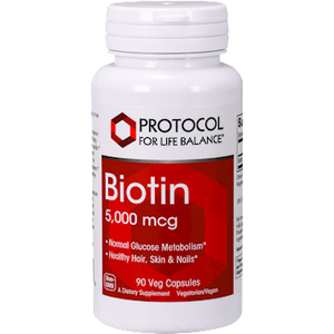 Biotin 5000 mcg - 90 Caps