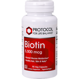 Biotin 5000 mcg - 90 Caps