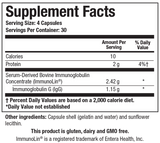 Immuno-gG® SBI -120 Caps - Dairy-free Immunoglobulin-G (Biotics Research)
