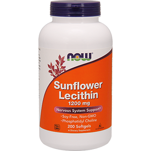 Sunflower Lecithin 1200 mg 200 softgels