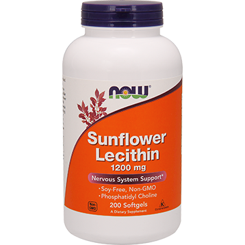 Sunflower Lecithin 1200 mg 200 softgels