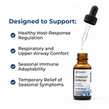 Seasonal Defense 1 fl oz - Respiratory & Upper Airway Viral Defense (DesBio)