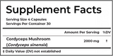 Cordyceps Mushroom -120 vegcaps