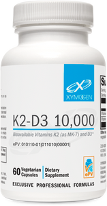 K2-D3 10,000 60 Capsules Bioavailable Vitamins K2 (as MK-7) and D3*