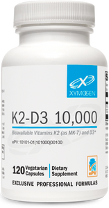 K2-D3 10,000 120 Capsules Bioavailable Vitamins K2 (as MK-7) and D3