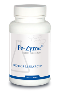 Fe-Zyme--  Highly BioAvailable IRON - 100 Tabs