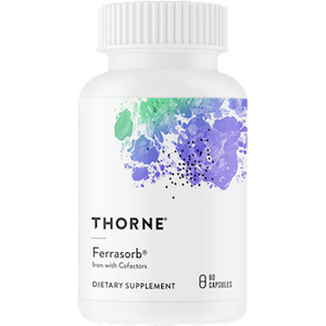 Ferrosorb - Highly Absorbable Iron with Heme Production Cofactors - 60 Caps