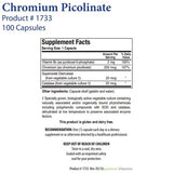 Chromium Picolinate(with B6)- 100 Caps