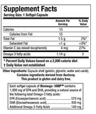 Biomega-1000- EPA & DHA Omega 3 Blend - 90 Soft gel (Biotics Research) Caps