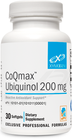 CoQmax™ Ubiquinol 200 mg 30 Softgels Bioactive Antioxidant Support*