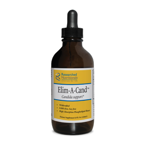 Elm-A-Cand" -- Natural Anti-Yeast Tincture - 4 fl oz