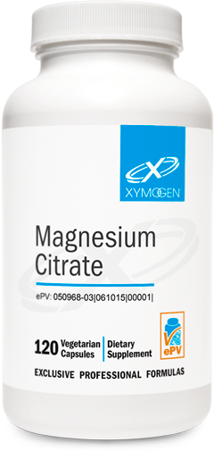 Magnesium Citrate ---  Bowel Regularity & Muscle Spasm Formula - 120 Veggie Caps