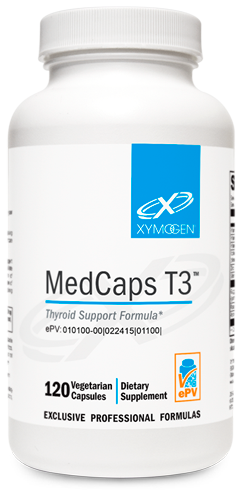 MedCaps T3™ ---  Thyroid BioSynthesis Nutrients -  120 Caps