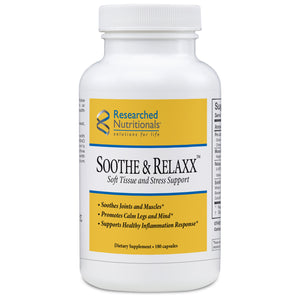 Soothe & Relaxx" --- Muscle, Joint & Leg Relaxation Support - 180 Caps