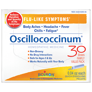 Oscillococcinum --- Homeopathy for Treatment of Flu-Like Symptoms - 30 Doses (Family Pack)