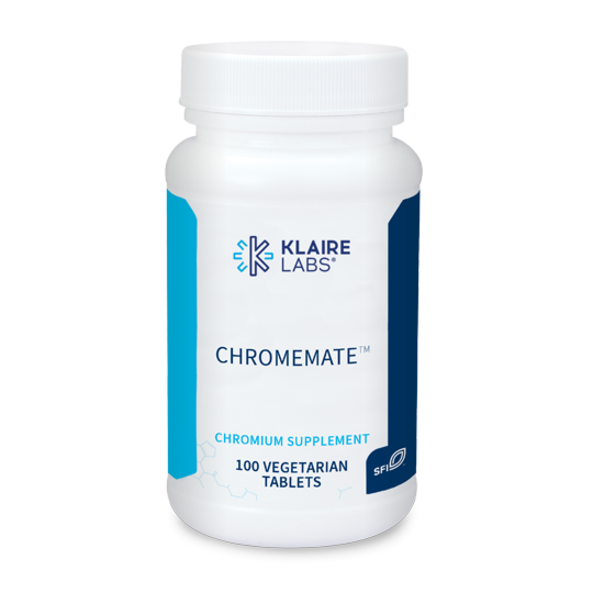 ChromeMate- Absorbable Chromium & Niacin - 100 Tabs