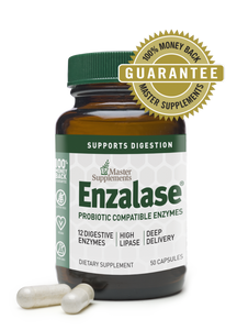 Enzalase®-  Plant Based Digestive Enzymes - 50 Caps