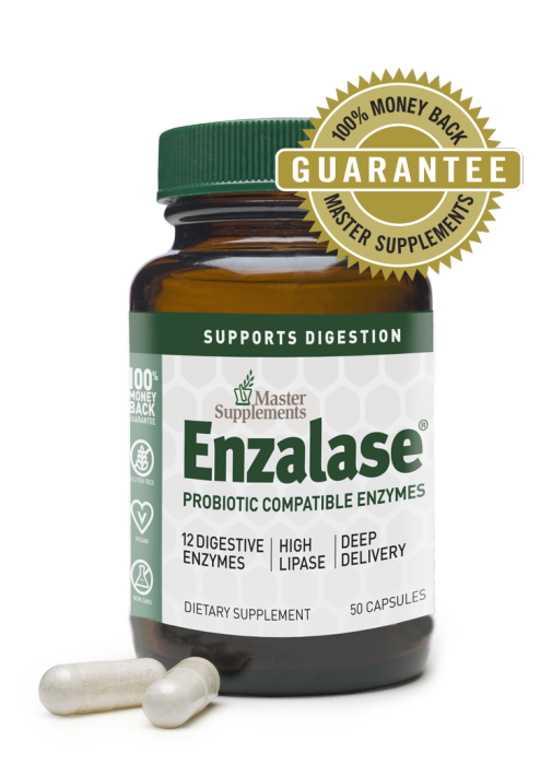 Enzalase®-  Plant Based Digestive Enzymes - 50 Caps