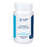 Chewable Iron Chelate- Natural Cherry-Flavored  Iron Tablet - 100 Chewable Tabs