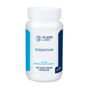 Strontium- Essential Trace Mineral Bone and Skeletal System Support - 100 Caps