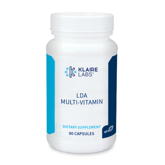 LDA Multi-Vitamin- High Potency Comprehensive Multi-Vitamin - 90 Caps