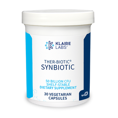 Ther-Biotic Synbiotic- Low-FODMAP Probiotic Support - 30 Caps